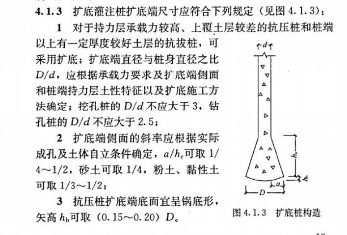 人工挖孔桩桩端扩孔要求是多少？-1.jpg