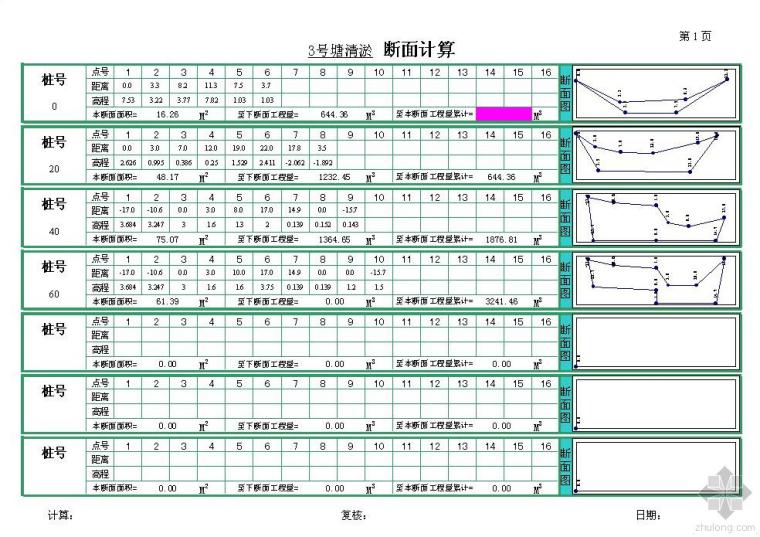 某小区道路管线综合断面图资料下载-<<<精确算土方量、快速绘断面图>>>10分钟教学视频！