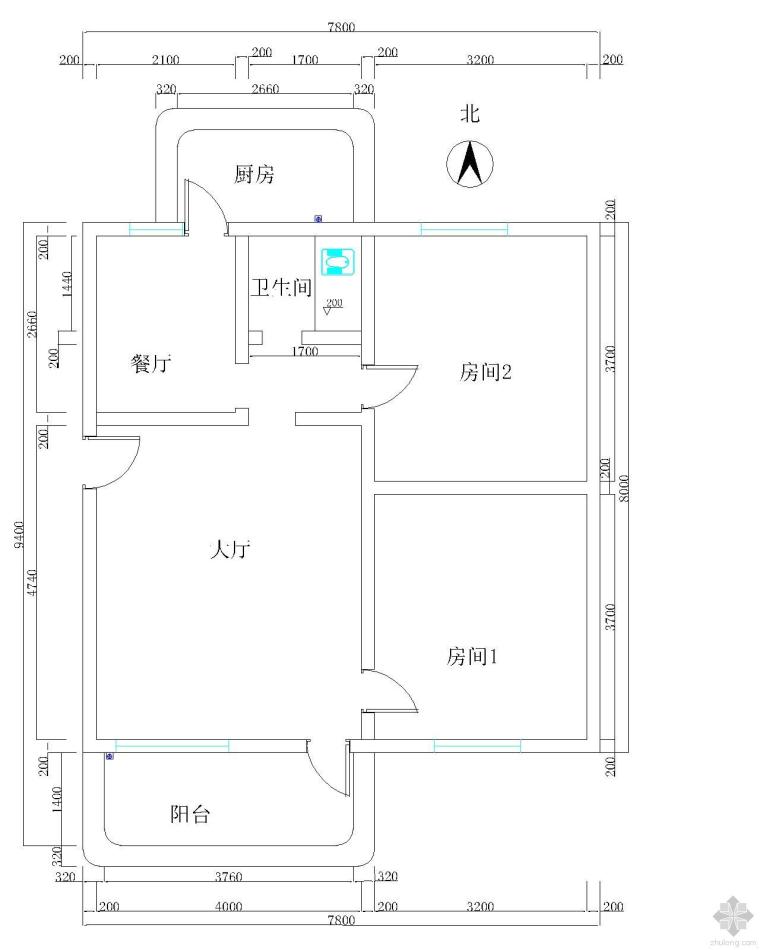 砖混结构布置资料下载-一个砖混结构的老房子，求装饰布置