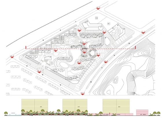 南京板桥新城方案设计文本-竖向设计及停车示意图.jpg