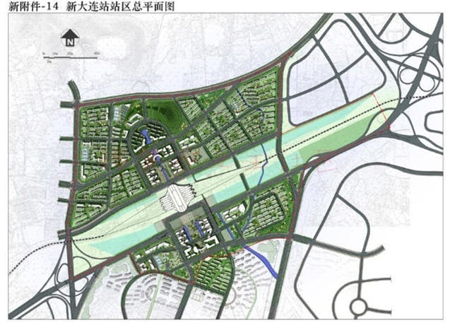 泉州东海泰禾广场资料下载-大连市城轨交通线网规划（图文）