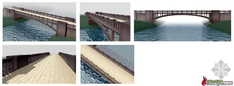 钢结构桥梁3d模型资料下载-桥梁设计模型