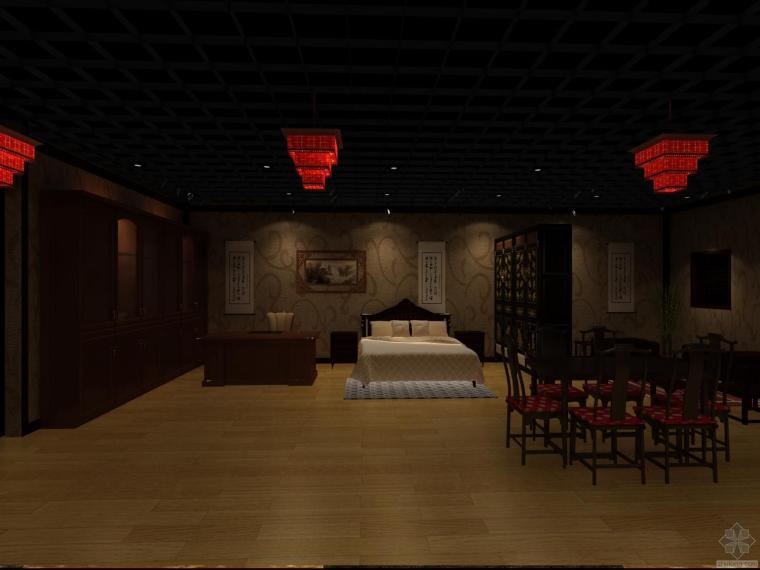 新中式家具设计分析资料下载-新做的中式家具会馆