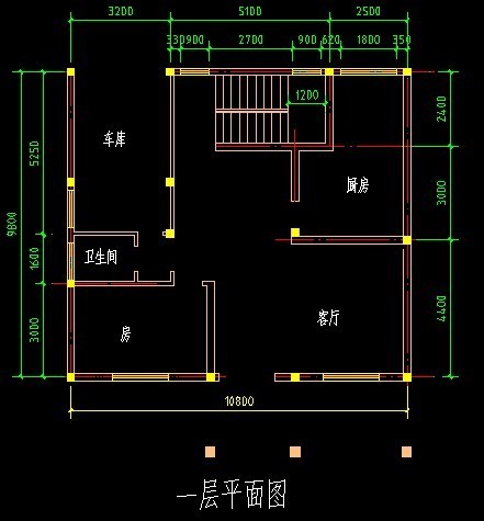 农村2层住宅设计资料下载-自己设计的农村小住宅9.8*10.8米