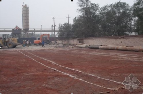 地下风雨操场平面图资料下载-地下连续墙施工全过程图片详解