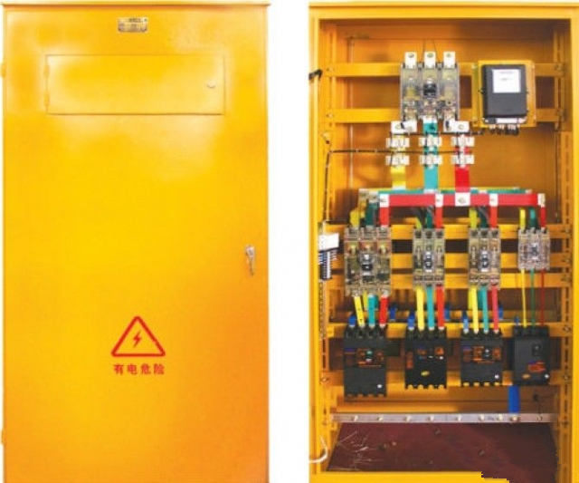 施工用配电箱资料下载-三级配电、 二级漏电保护等配电箱及施工要求