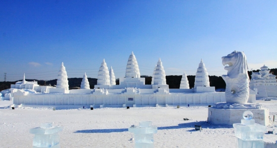 妄想山海冰雪建筑图片