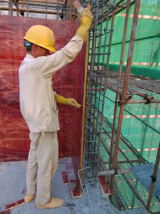 现场施工模板工程高清图片欣赏