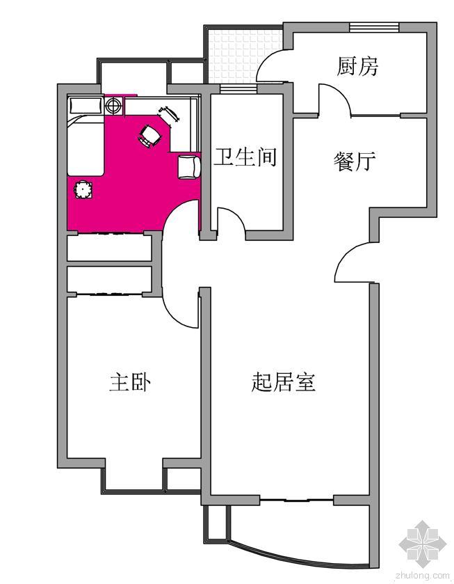 儿童房平面cad资料下载-儿童房平面设计建议