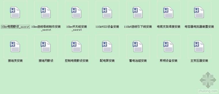 安装工程安全交底内容资料下载-[安全交底]电气安装工程安全技术交底汇总免费下载！