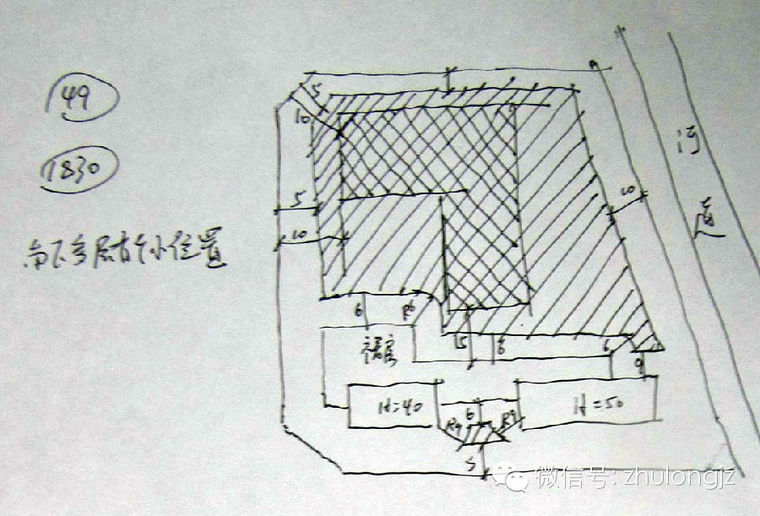 农村建房图纸10x10资料下载-2014场地作图