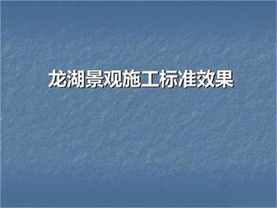 龙湖住景观案例资料下载-龙湖景观施工工艺标准效果