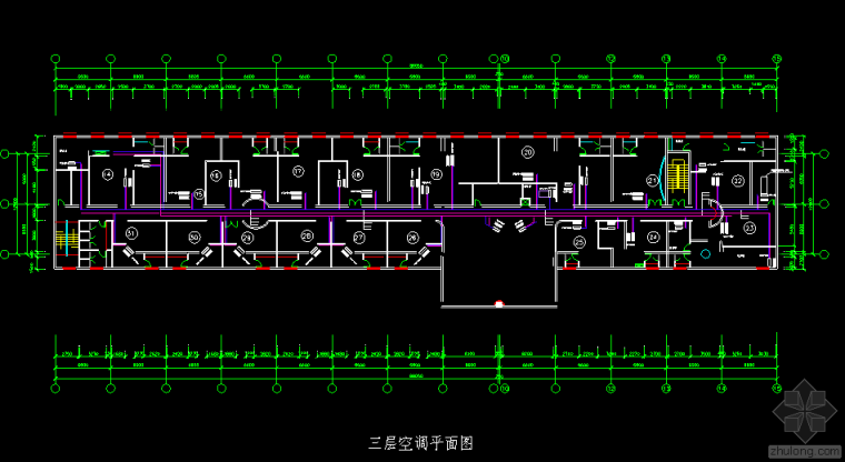 KTV暖通空调设计资料下载-KTV空调设计图纸