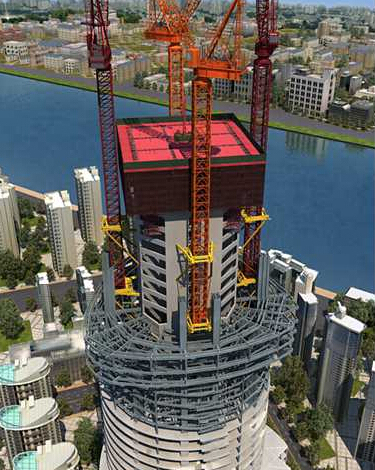 上海中心大厦核心筒施工资料下载-632米上海中心项目施工概况及特色介绍