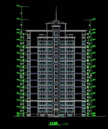 现代风格小高层住宅(41955)CAD图纸下载-6.jpg