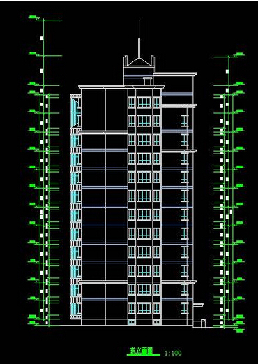 现代风格小高层住宅(41955)CAD图纸下载-7.jpg