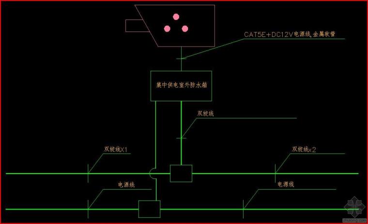 监控直流电源资料下载-12V直流电源供电距离的问题