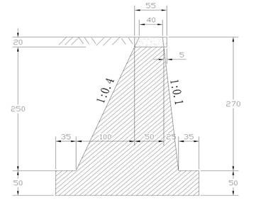 砖砌体挡土墙施工工艺资料下载-城市道路施工图设计中的块石挡土墙设计注意事项