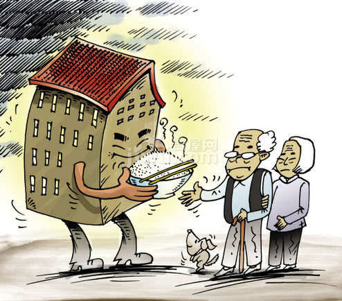 希罗纳老人住房资料下载-老龄化的当下，老人居住的建筑设计也应跟进