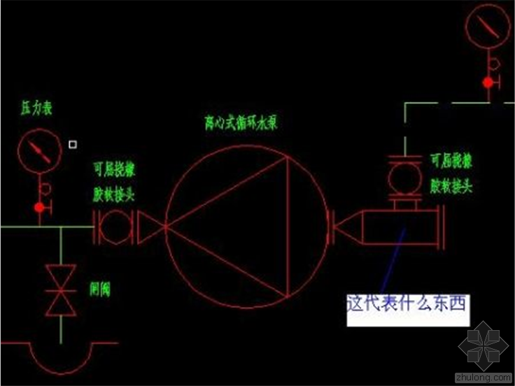 暖通图纸符号资料下载-请教专家，图纸中这个符号代表什么