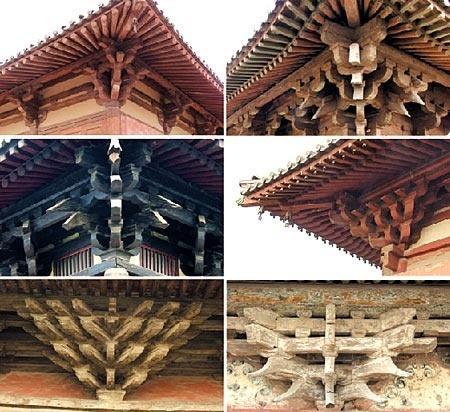 古屋檐资料下载-中国古建筑结构