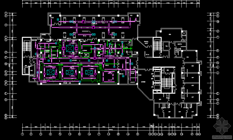 医院排风净化资料下载-医院净化空调施工图