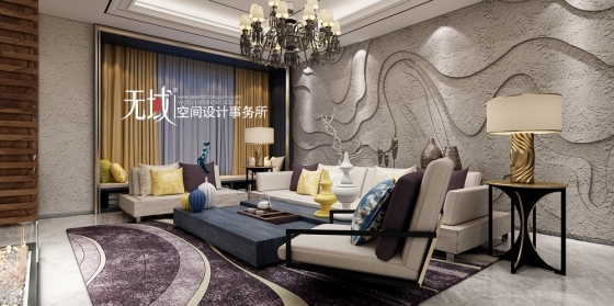图：[无域空间设计]北京市海淀区燕西台别墅新东方主义装修设计 -4.jpg