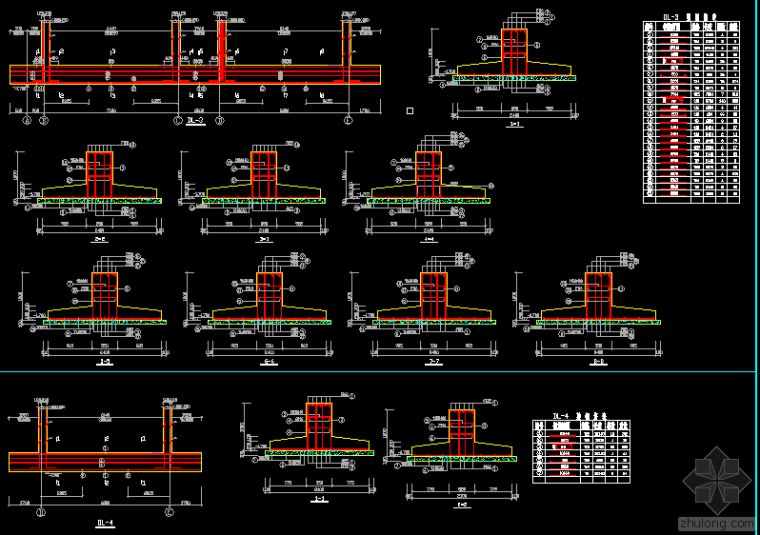 框架结构综合楼建筑图纸资料下载-框架结构综合楼全套施工图.dwg