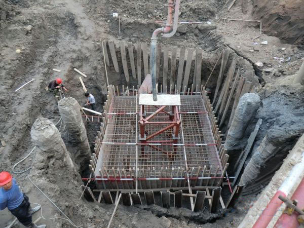 高层建筑地下室基坑施工全过程图片集二-地基基础-筑龙岩土工程论坛