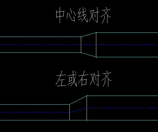 风管局部阻力计算资料下载-同样的风管连接，中心线对齐和左对齐那个阻力大？？？