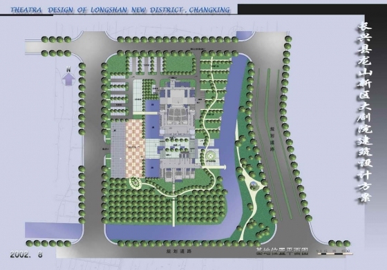 浙江长兴县龙山新区大剧院建筑方案设计-17基地位置平面.jpg