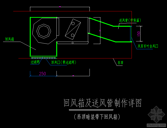 江苏冷水机资料下载-风冷水机系统布置图