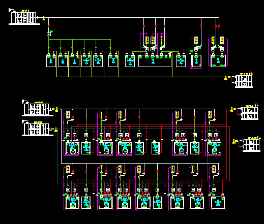 南洋理工大学实验楼建筑资料下载-实验楼净化工程暖通全套图纸