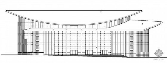 杭州某市民中心建筑施工图资料下载-市民文化中心建筑施工图