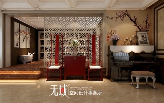 [无域空间设计]北京市昌平区某私人500平独栋别墅欧式设计风格-4.jpg