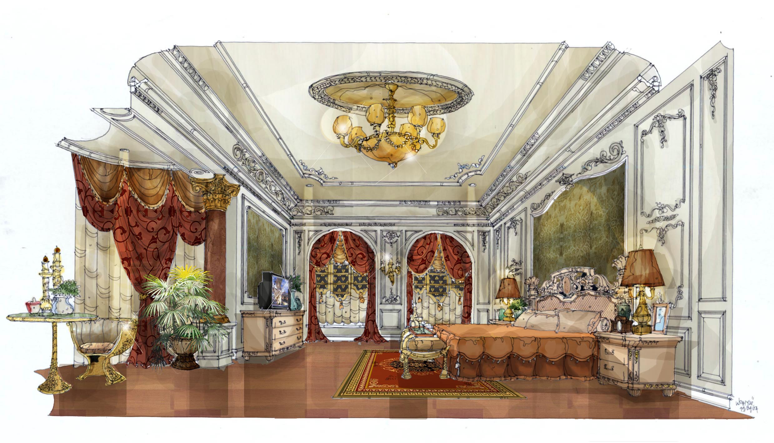 [资料]欧式手绘