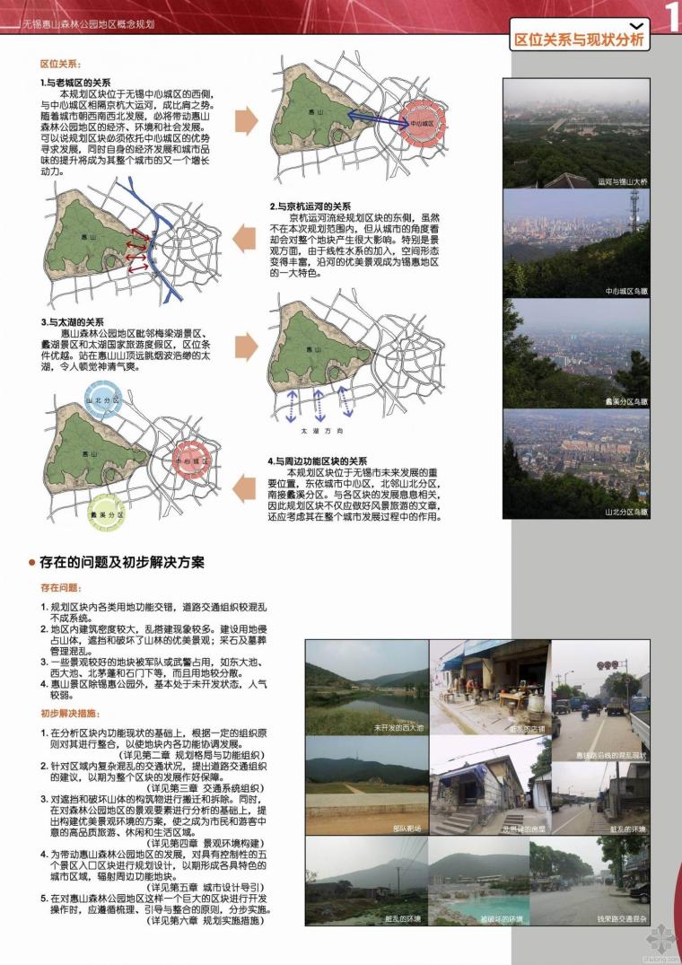 滨水森林公园景观设计资料下载-无锡惠山森林公园概念规划