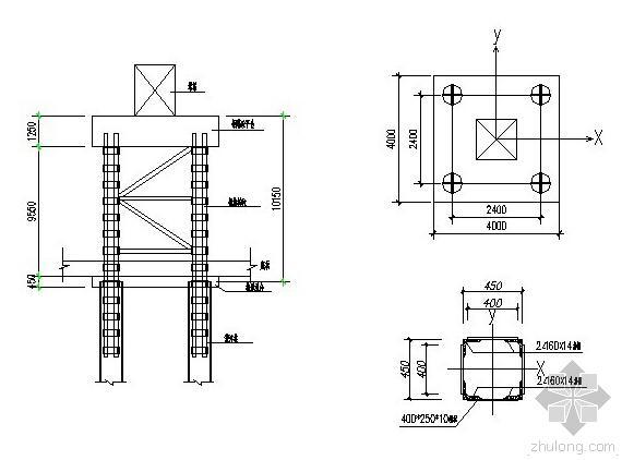 格构式钢柱安装施工方案资料下载-钢格构柱组合式塔吊方案(专家认证)
