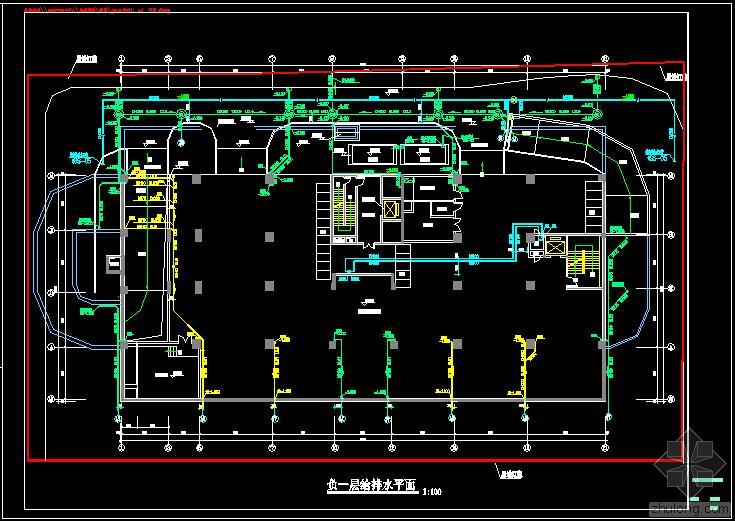 一层公寓图纸资料下载-21层领馆公寓给排水施工图纸