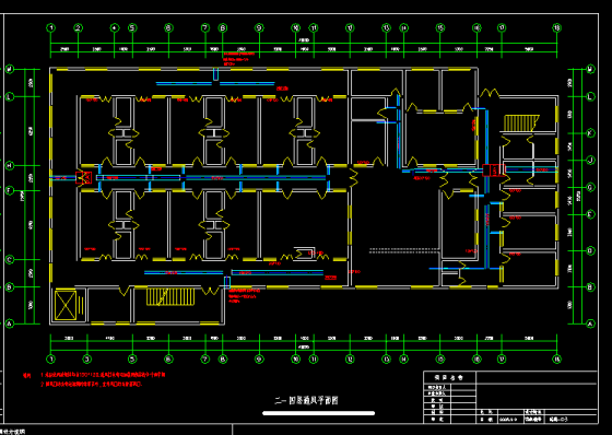 醫院中央空調設計圖紙-採暖工程-築龍暖通空調論壇