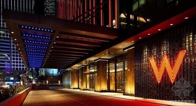 金属与石材幕墙工程符号—— W资料下载-Hip Hotel——台北W酒店 W Taipei 软装搭配