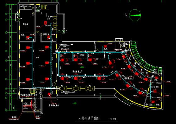 移动通信办公楼中央变频空调施工图-QQ截图20141113113100.png