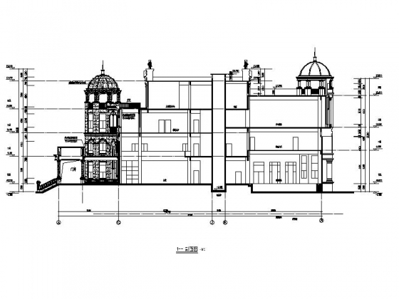 大庆恒大绿洲综合会所建筑施工图-a.jpg