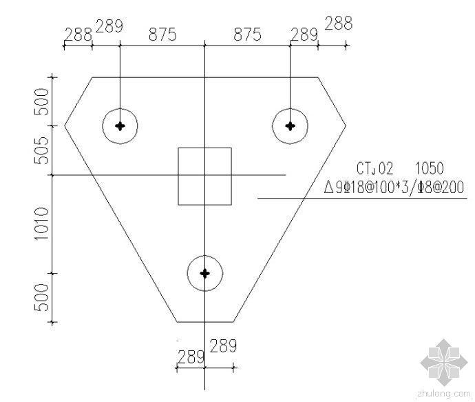 三角承台钢筋资料下载-等边三角形承台钢筋计算