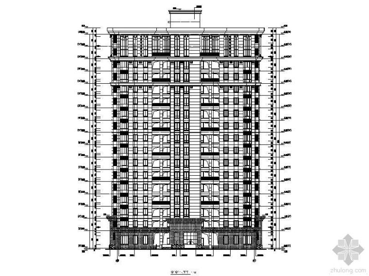 富力山东新天地资料下载-山东新泰华府新天地欧式风格住宅建筑施工图