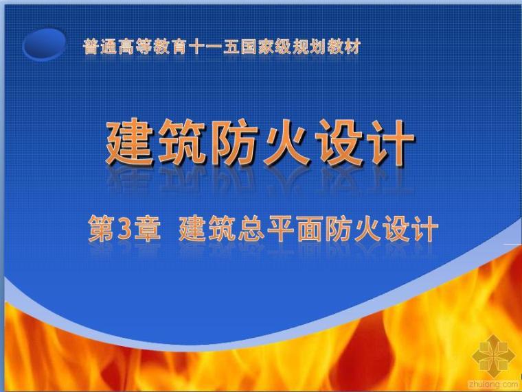 建筑防火设计平面图纸资料下载-建筑总平面防火设计