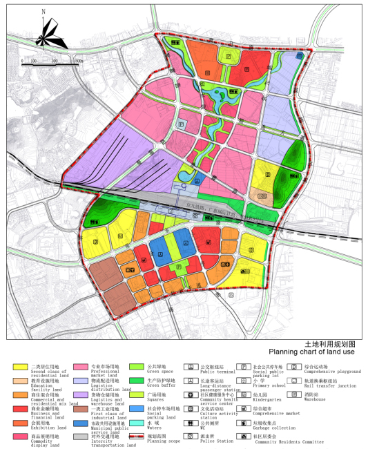 火车站概念规划资料下载-东莞市火车东站地区概念规划