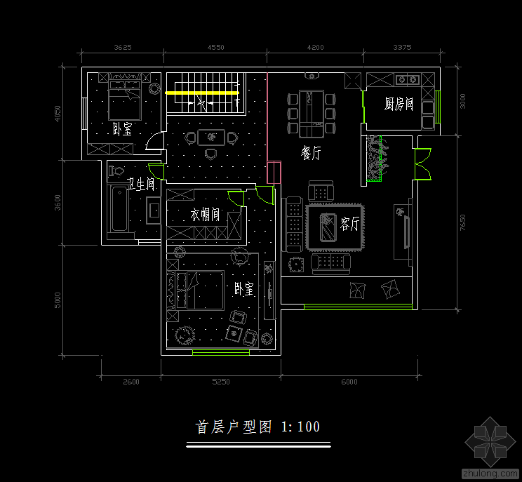 设计别墅图纸资料下载-[分享]自主设计的别墅建筑图纸