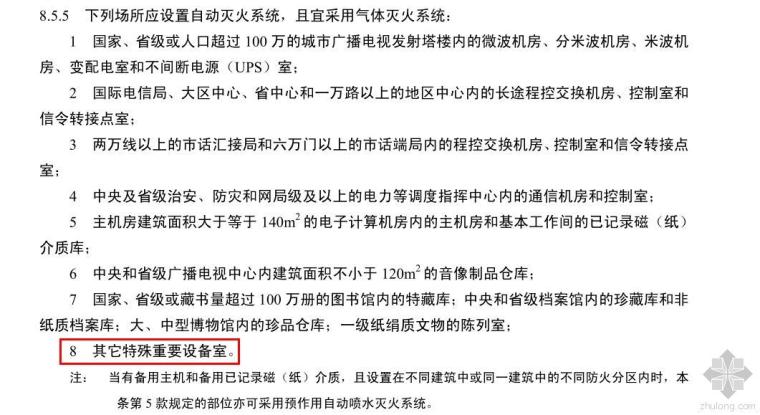 消防气体自动灭火系统资料下载-建筑设计防火规范关于自动灭火系统的设置之气体灭火系统的设置