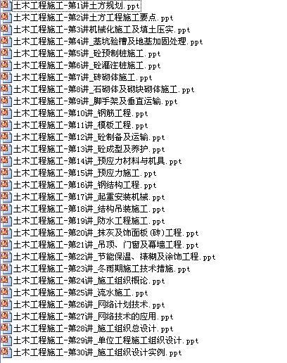 建筑施工的课件资料下载-绝密！精品建筑施工技术专家课件+全套建筑工程施工动画